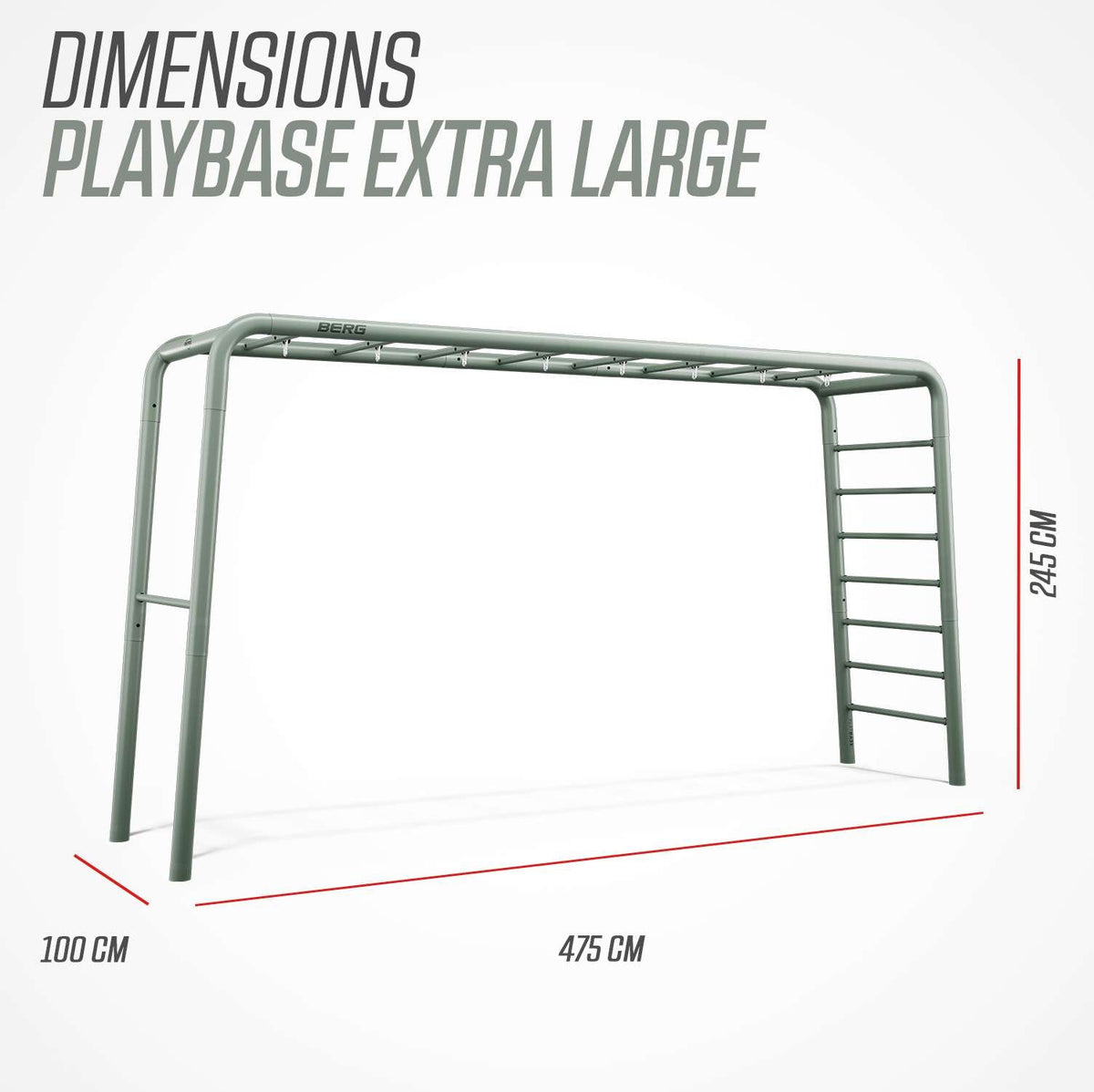 BERG PlayBase Extra Large Green Sports Set