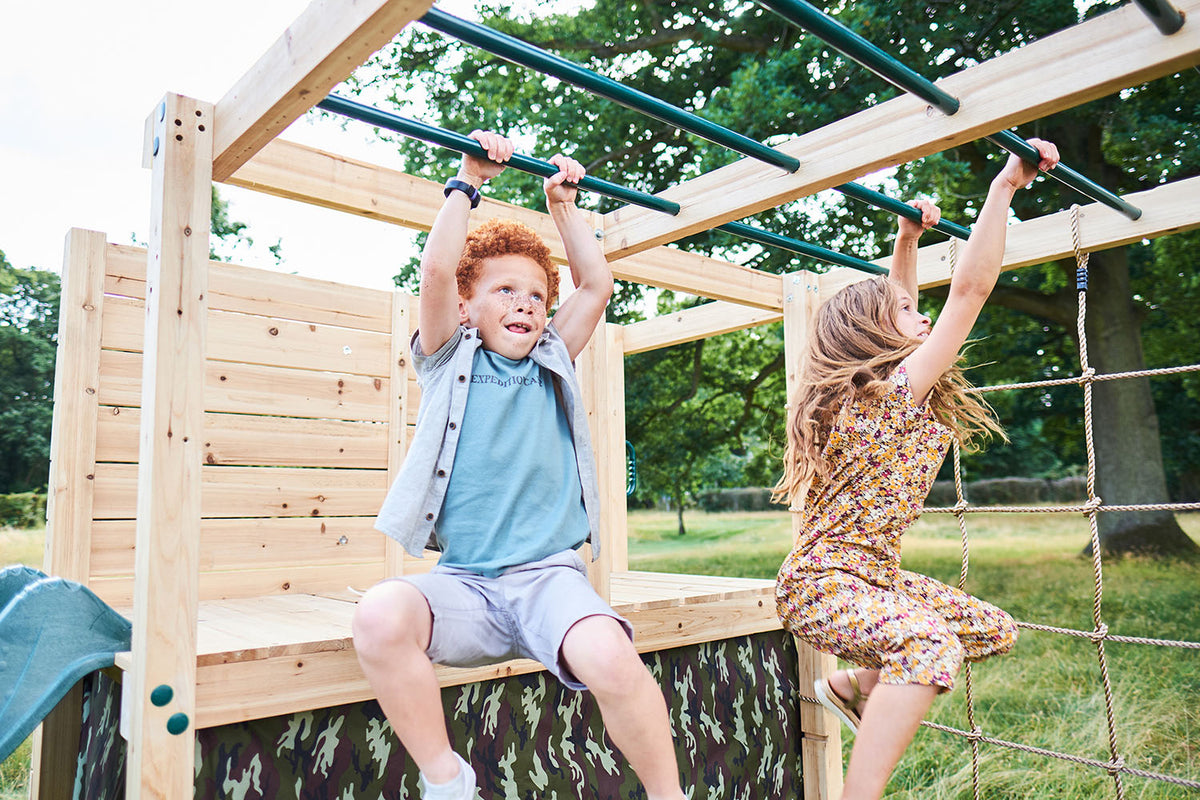 Plum Climbing Cube Wooden Play Centre