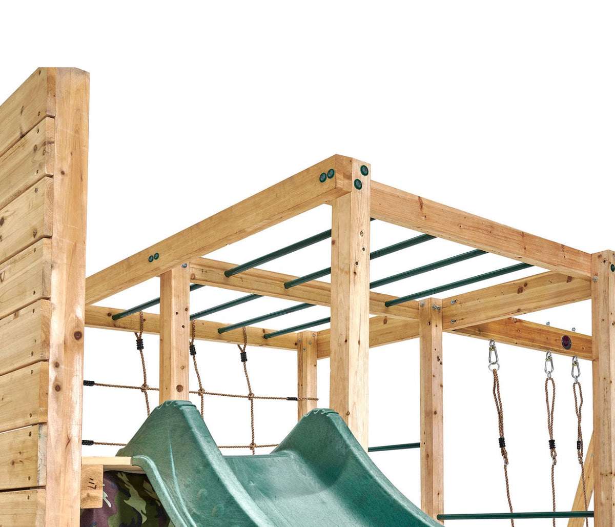 Plum Climbing Cube Wooden Play Centre with Swing Arm