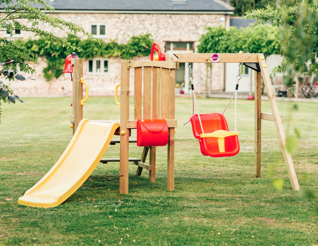 Plum Toddlers Tower Wooden Play Centre
