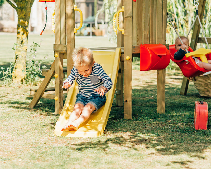 Plum Toddlers Tower Wooden Play Centre