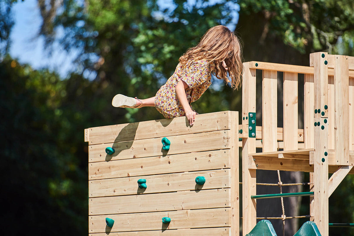 Plum Climbing Cube XL Wooden Play Centre