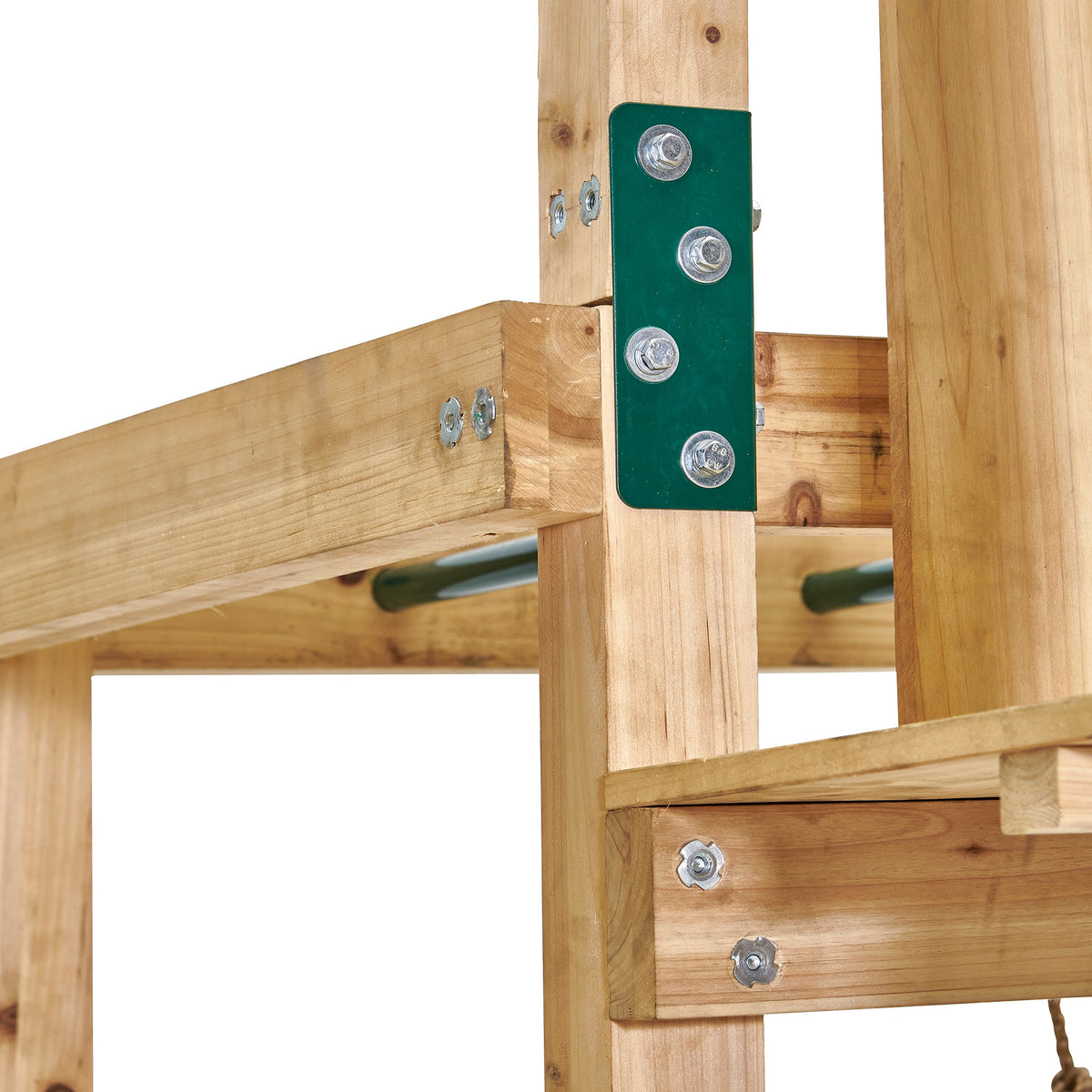 Plum Climbing Cube XL Wooden Play Centre with Swing Arm