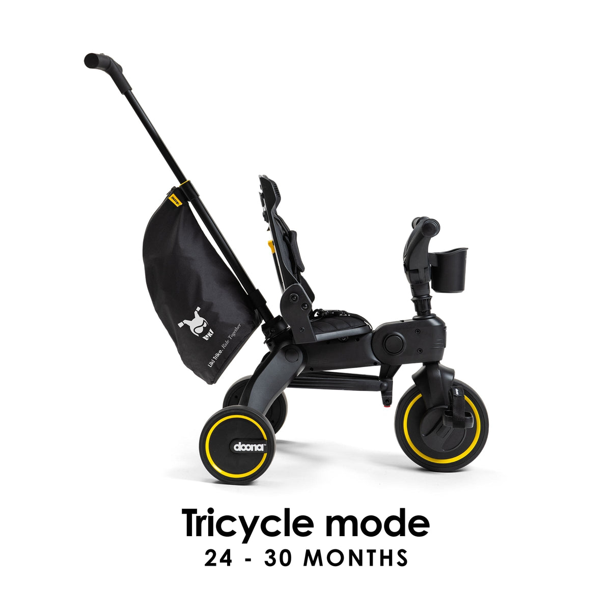 Doona Liki Trike S5 Midnight Limited Edition Foldable Toddler Trike