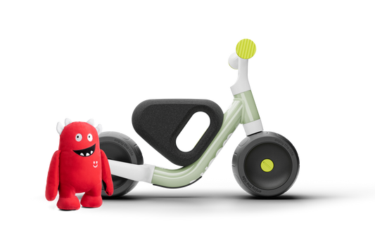 Kids balance bike for ages 9 to 36 months with lightweight frame and no pedal design for toddler riding play