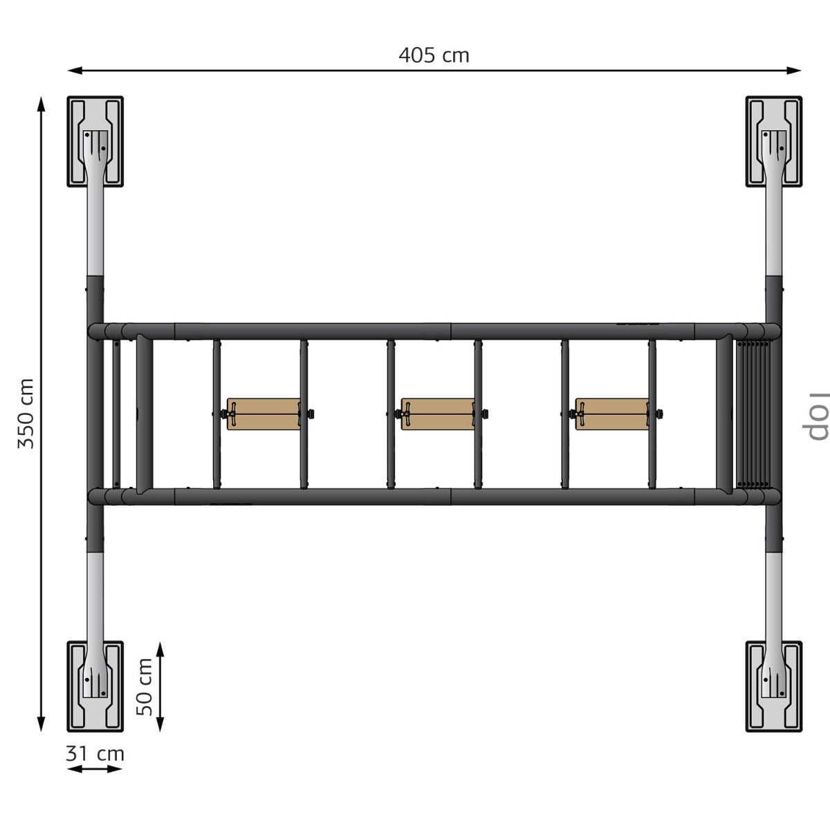BERG Playbase Large - Swing Set
