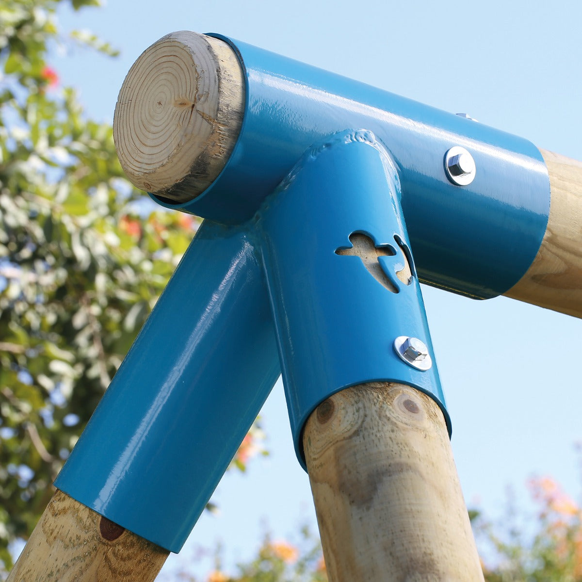 TP Robin Wooden Compact Swing and 6ft Slide Set