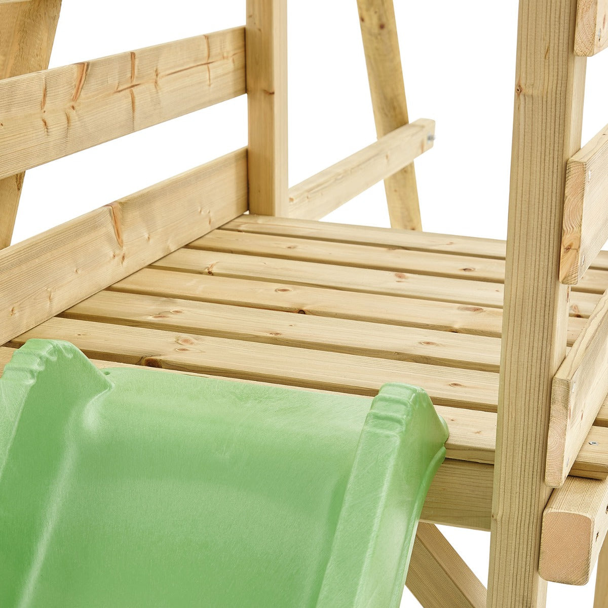 TP Robin Wooden Compact Swing and 6ft Slide Set